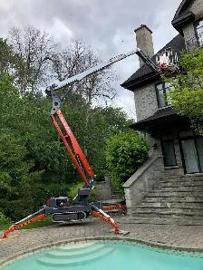 8_36m work Height. spiderlift for tree cutting and removal - Photo 4