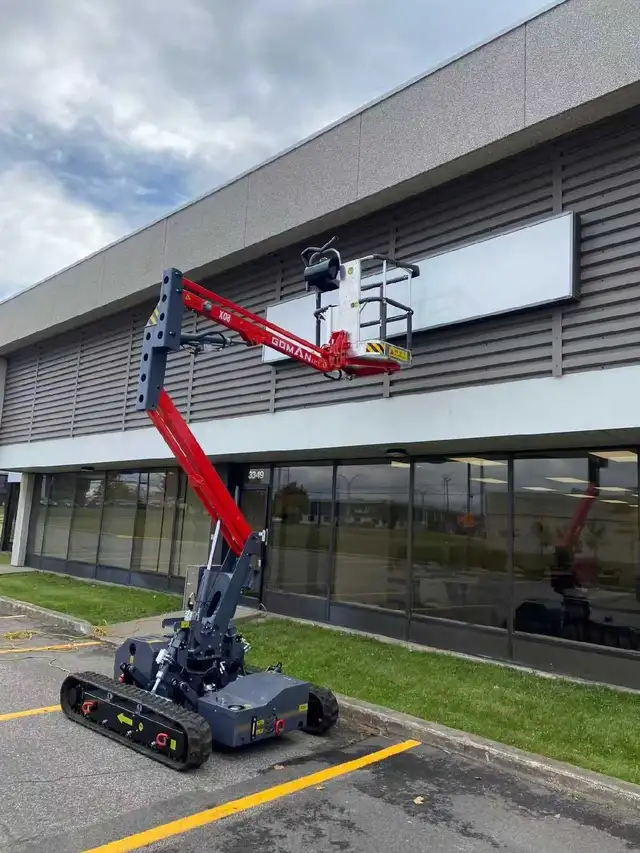 8_36m work Height. spiderlift for tree cutting and removal - Photo 8