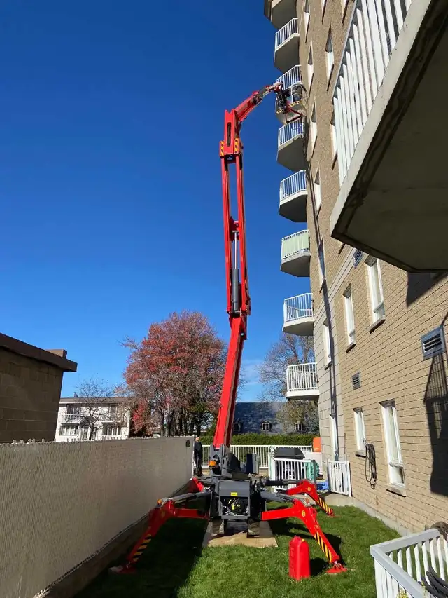 8_36m work Height. spiderlift for tree cutting and removal - Photo 9