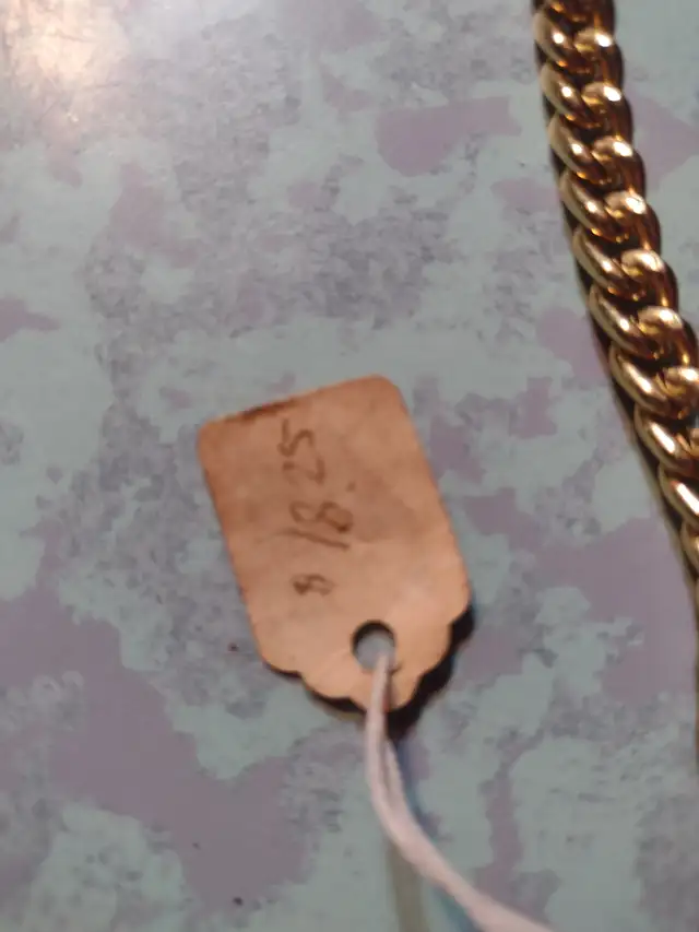 6 metal purse handles with chains new old stock - Photo 3