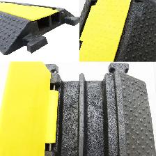 Rubber Electrical Wire Cover Protector Traffic Speed Bumps190261 - Photo 5
