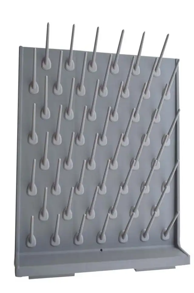 Drying Rack PP 52pegs Wall Mounted Desk Top Lab Supply 211005 - Photo 2