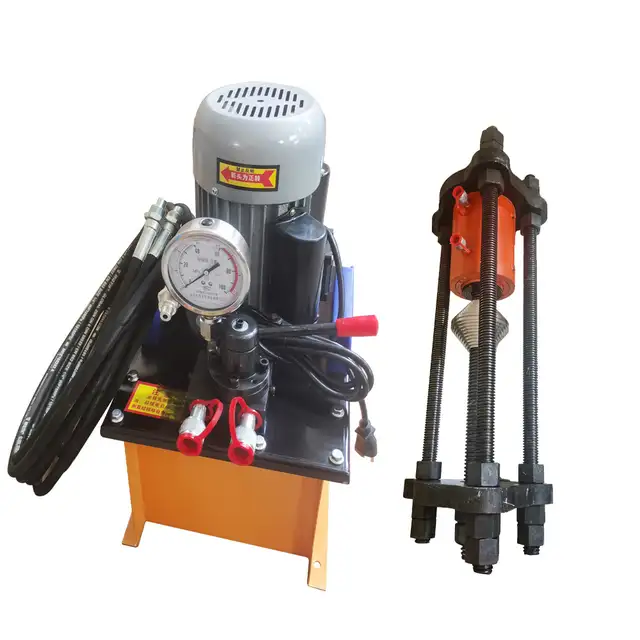 100T Electric Crawler Chain Sleeve Press Machine 110V 022760 - Photo 2