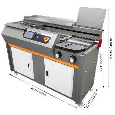 220V A4 Auto Side Glue Binding Machine Touch Screen 1.9KW 122156 - Photo 9