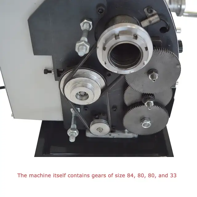 Promotion 832" Metric Precision Metal Bench Lathe 900W 028201 - Photo 7