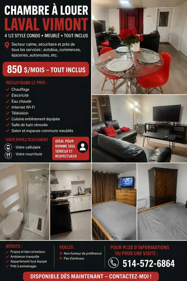 chambre à louer
