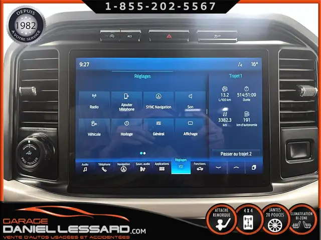 Ford F-150 XLT XTR, SUPERCREW, BTE 6'5'', GPS, MAG 20PO 2023 - Photo 25