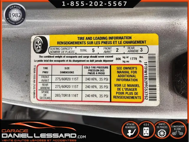 Ford F-150 XLT XTR, SUPERCREW, BTE 6'5'', GPS, MAG 20PO 2023 - Photo 42