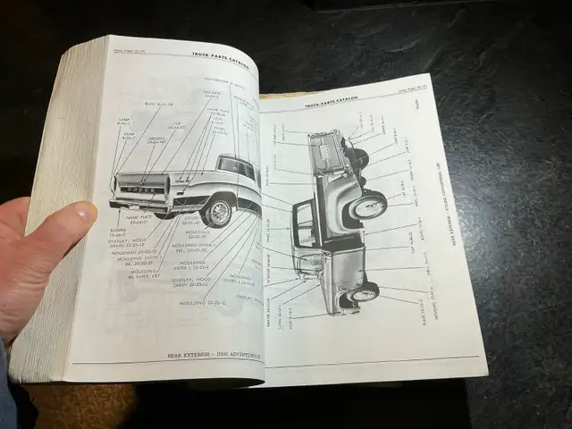 1969-1971 Dodge & Fargo Truck Parts Book Van A100 A108 D100 D200 - Photo 5
