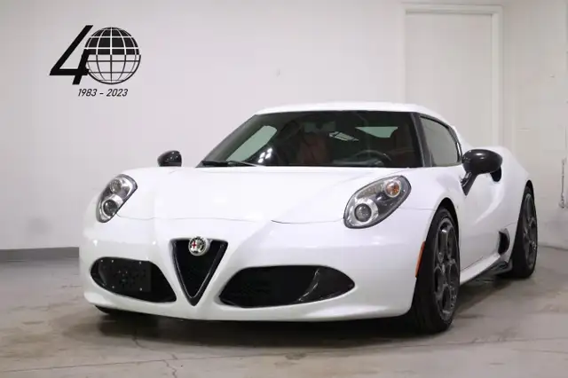 2015 Alfa Romeo 4C | LOW MILEAGE | RED LEATHER SEATS