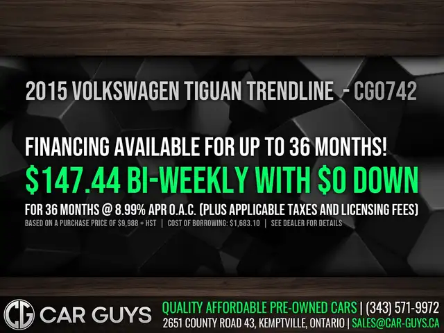 2015 Volkswagen Tiguan - Photo 2