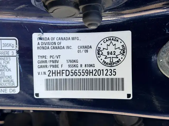 2009 Acura CSX 183KM CERTIFIED-WARRANTY - Photo 26