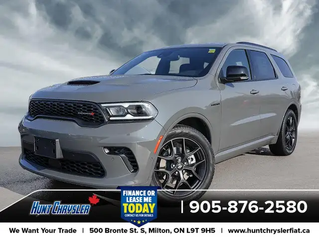 2025 Dodge Durango R/T PLUS | AWD | HEMI | 7PASS | BLKOT | LTHR