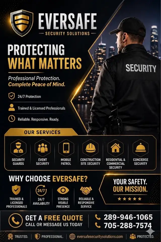 Licensed Security Guard Services | 24/7 Protection