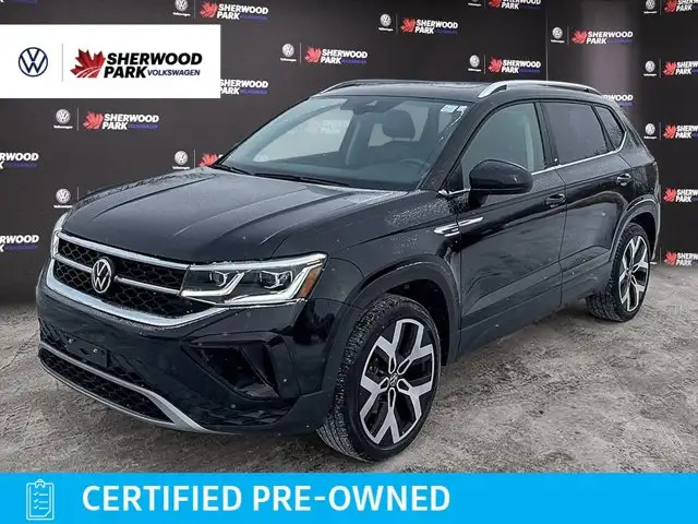 2022 Volkswagen Taos Highline | VW CERTIFIED | HEATED &