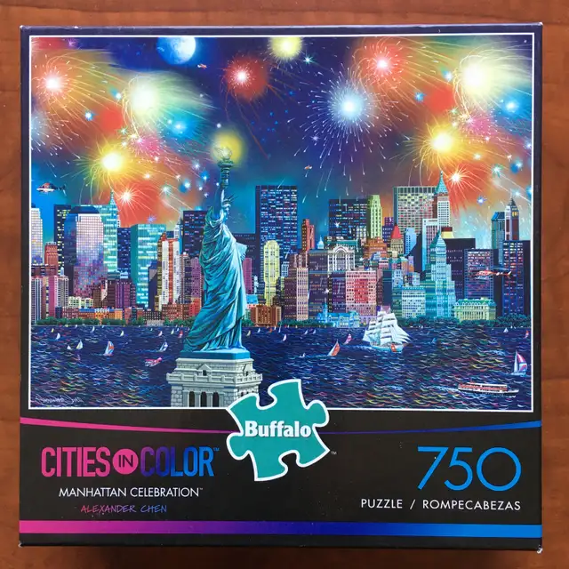 Casse-têtes (9) 750 à 776 pièces (no8)