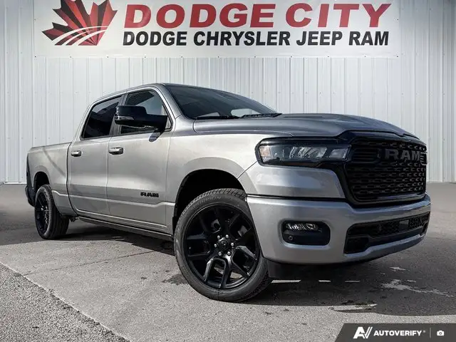 2025 Ram 1500 Sport Night Edition | Leather Vented Bucket Seats - Photo 8