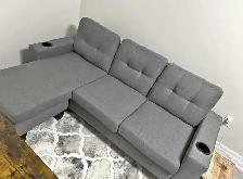 Reversible L Shape 3 Seater Sofa - Free Delivery Available
