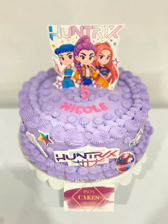 Huntrix cake, birthday girl cakes Milton Bakery - Photo 2