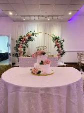wedding cakes GTA floral cake , Flowers cascade cake