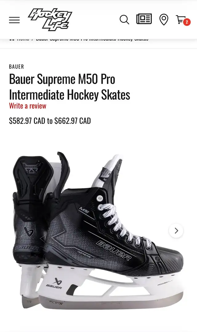 Bauer M50 pro skates - Photo 6