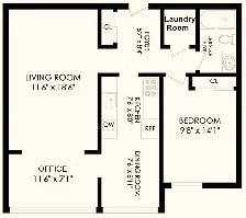 One Bedroom High Rise Condo Rental Unit Available July 15 - Photo 10