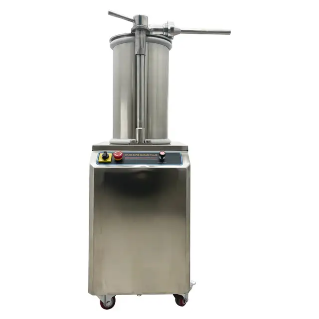 110V Hydraulic Auto Sausage Stuffer Meat Filler Machine 153127 - Photo 3