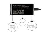 NEW & ORIGINAL ASUS ADP-45BW B AC POWER SUPPLY ADAPTER LAPTOP - Photo 3