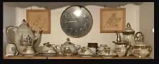 VINTAGE SET INCLUDES 6 CUPS FOR COFFEE OR TEA, MADE IN POLAND