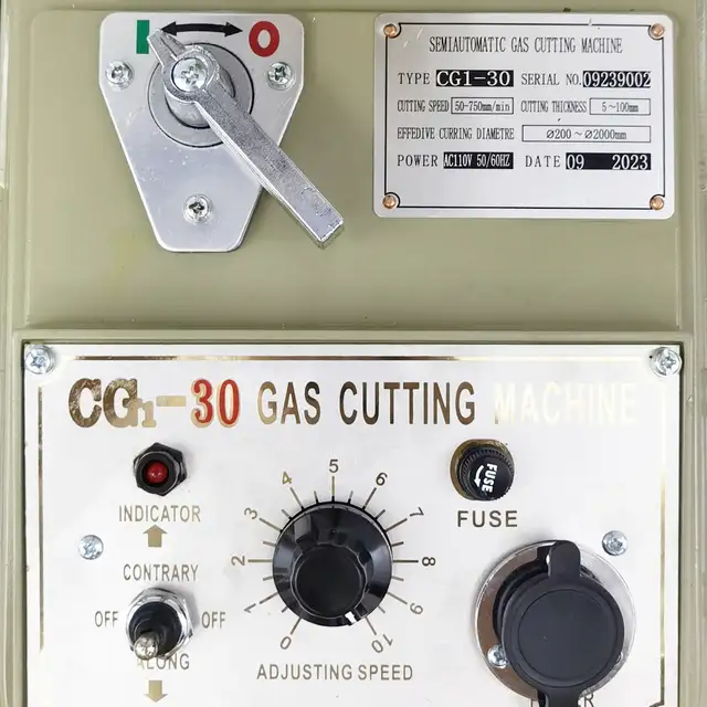 CG1-30CB Portable Handle Flame Cutting Machine 028346 - Photo 8