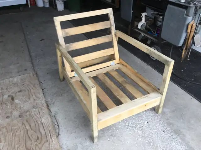 Wooden Lounge Chair, Adjustable Back Rest - Photo 4