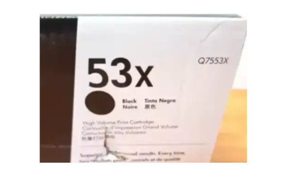 HP 53X HIGH YIELD BLACK ORIGINAL LASERJET INK Cartridge Q7553X - Photo 3