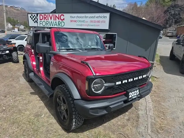 2025 Ford Bronco Big Bend BIG BEND BLACK OUT EDITION
