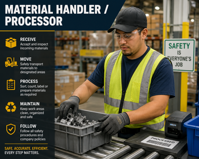 Material Handler / Processor