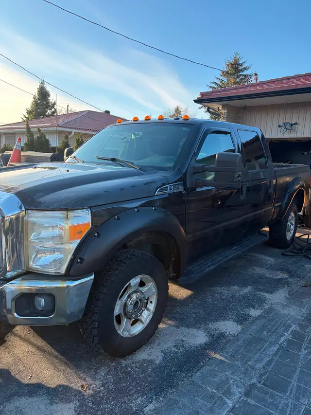 Ford 2015 F250 Super Duty 4x4 and Plow