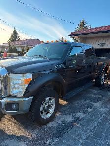 Ford 2015 F250 Super Duty 4x4 and Plow