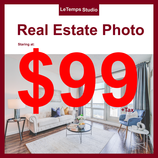 SPECIAL offer $99 Professional real estate photo service