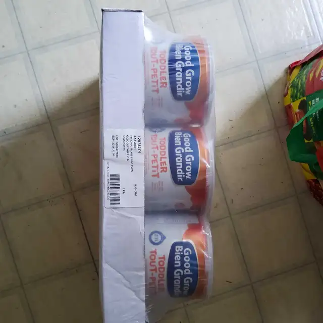 6 Cannes de lait pour Toddler