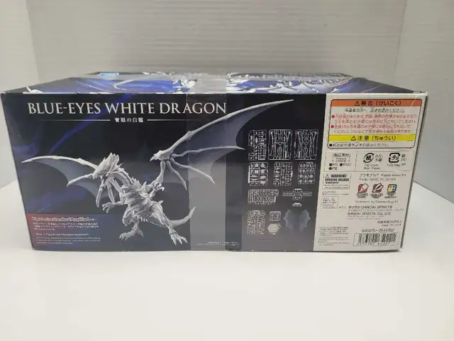 Blue Eyes White Dragon Model Kit Bandai Namco - Photo 2
