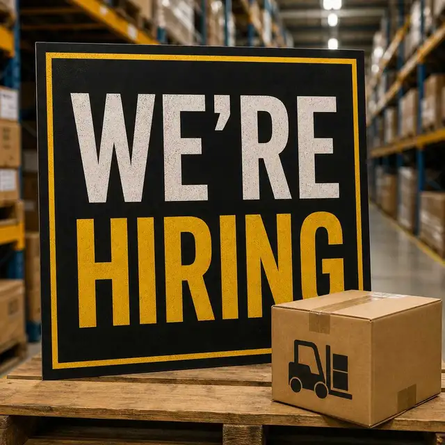 Hiring for Warehouse