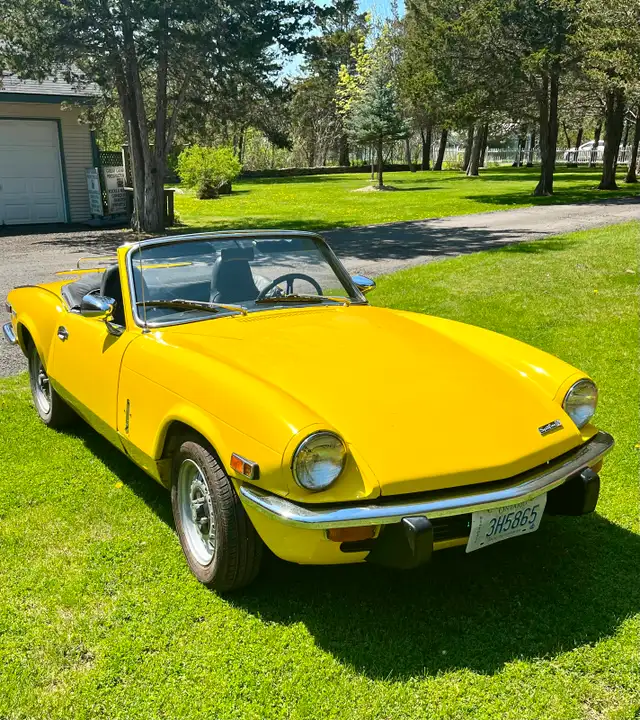 Vintage Triumph Spitfire lV