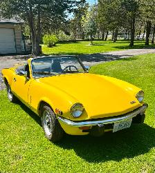Vintage Triumph Spitfire lV