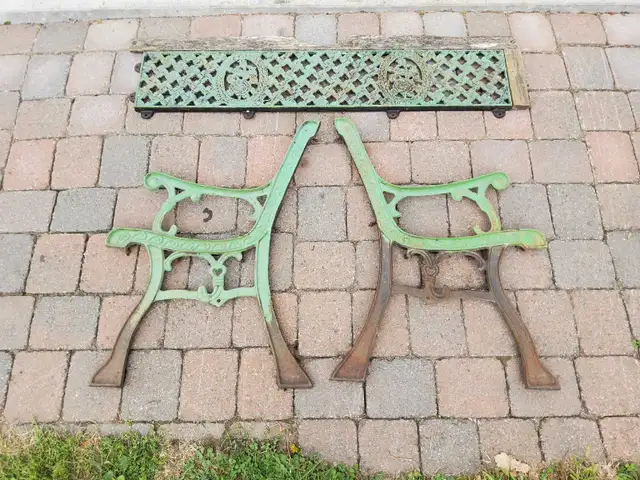 montant pour faire banc de parc