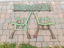 montant pour faire banc de parc