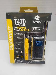 Motorola T470 Talkabout Two-way Radios NEW