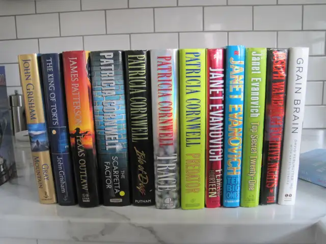 Fiction Books Cornwall,  Evanowich, etc