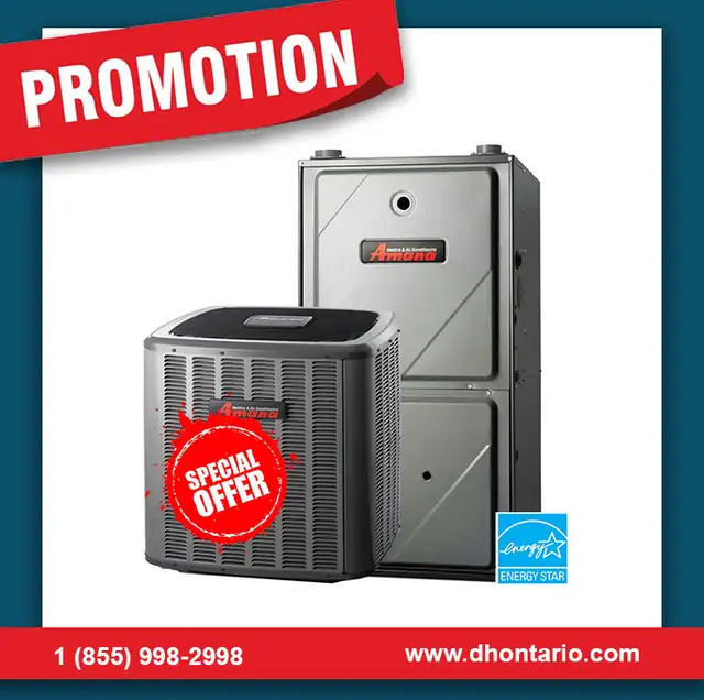 FURNACE - AIR CONDITIONER -  $49 - No Payments for 12 Months