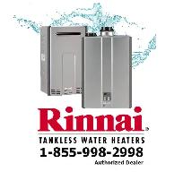 Rinnai Tankless - $47 - 12 Months No Payments! FREE Installation
