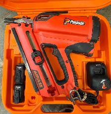 Paslode Gas Framing Nailer Set with Batteries, Charger, & Case - Photo 3