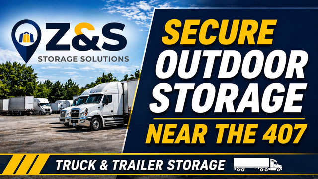 Secure Outdoor Storage | 407 Access | Trucks & Trailers - Photo 3